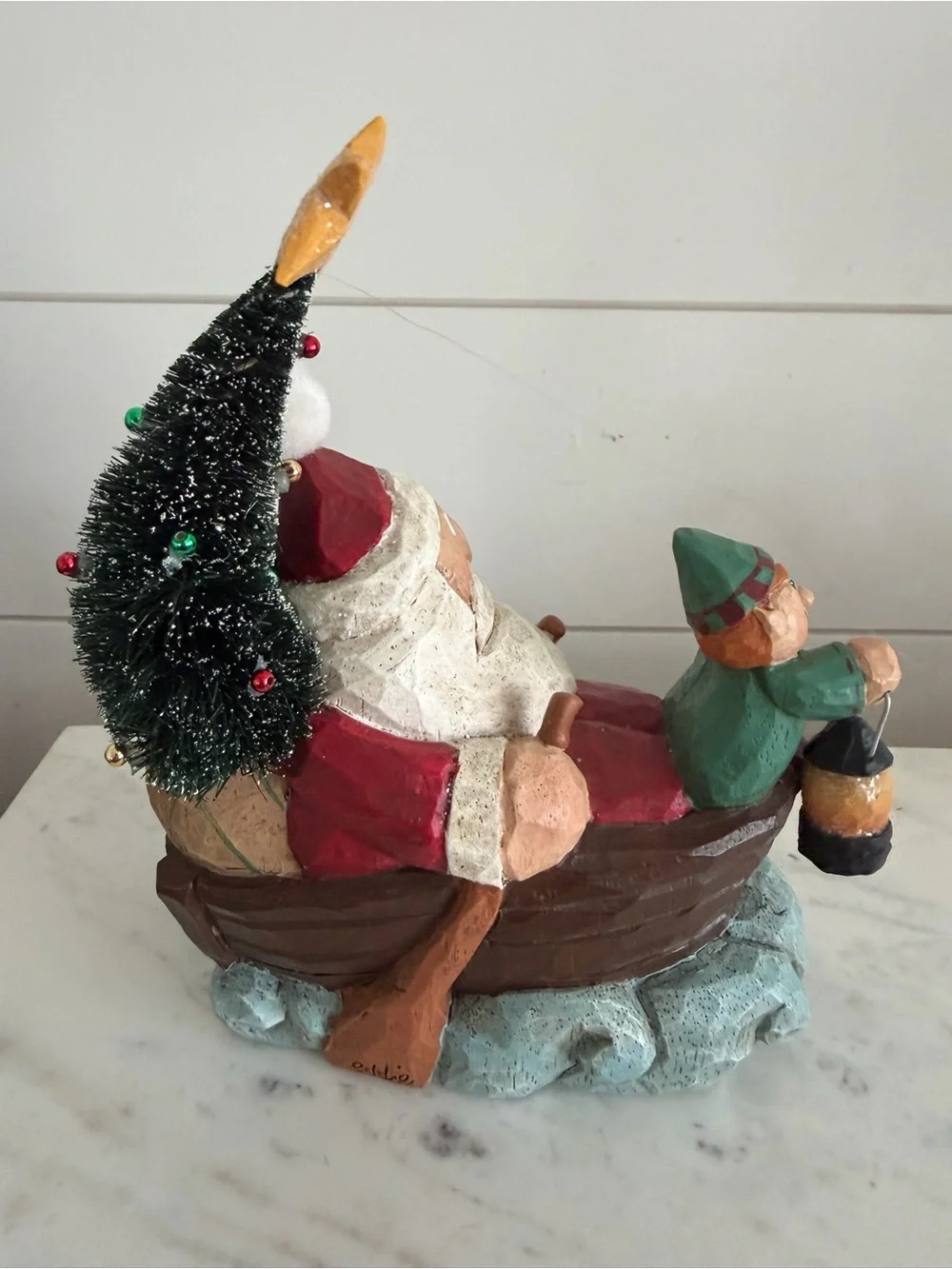 Eddie Walker SS Claus 2002 Limited Edition Santa Boat Midwest Cannon Falls